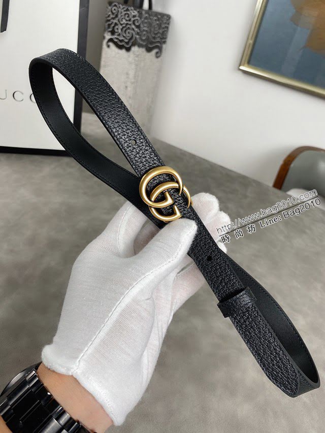 Gucci經典皮帶 古奇織紋雙G小牛皮腰帶  jjp1340